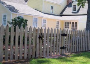 wood fencing