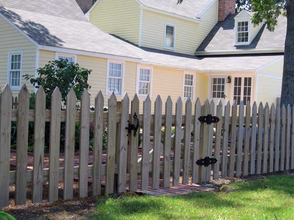 wood fencing