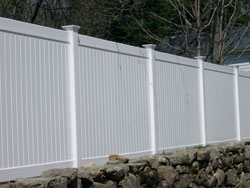 Caroline Carolyn Vinyl Privacy Fence