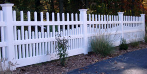 Large Fenwick white fence