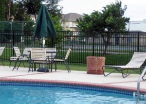 Commercial Ornamental Pool Fence