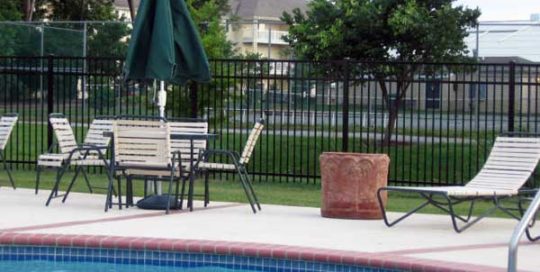 Commercial Ornamental Pool Fence