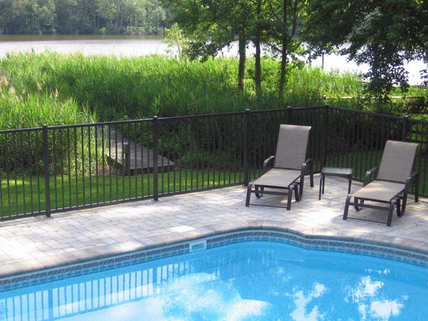 Residential Ornamental Pool Fence