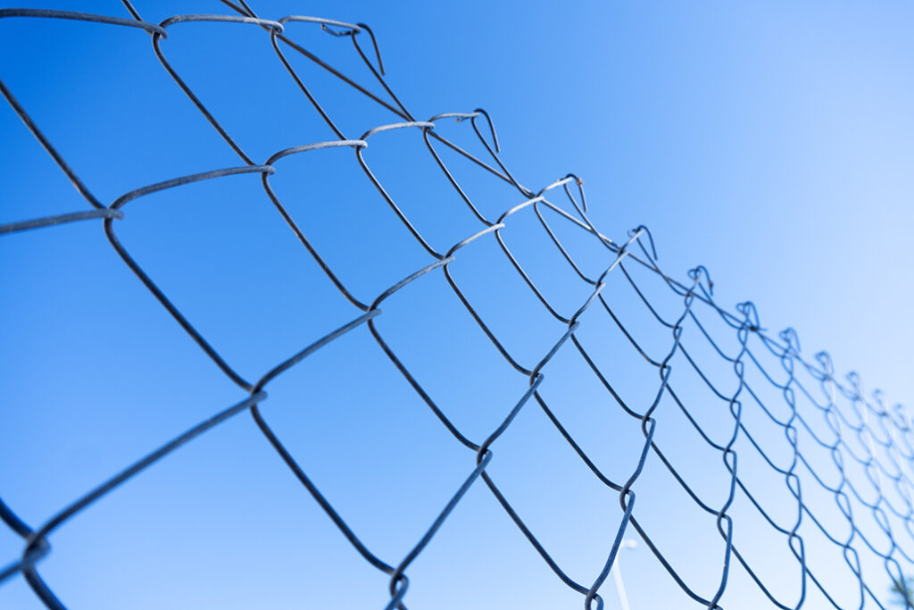 chain link fence